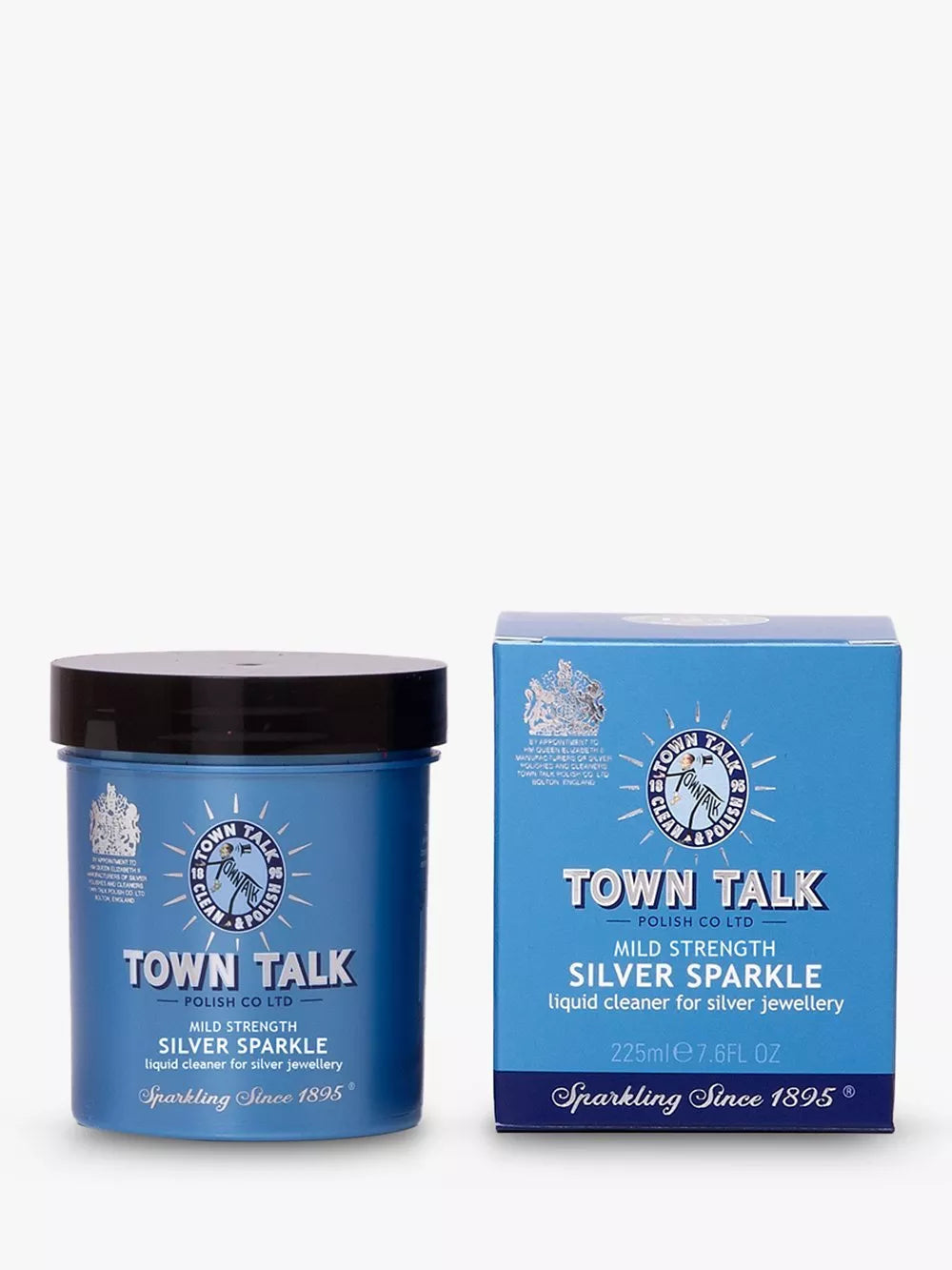 Pet Products Town Talk Silver Sparkle Cleaner, Mild Strength, 225ml