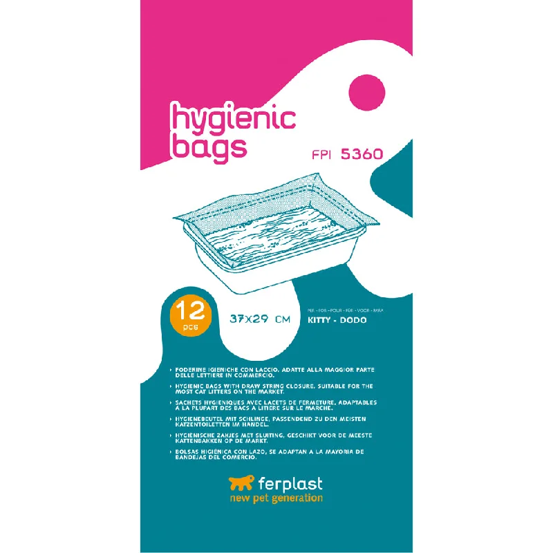 Ferplast Hygienic Litter Bags 12ct